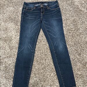 Stylish Dark Blue Women's Skinny Jeans